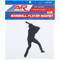 A&R Baseball Player Magnet in Black