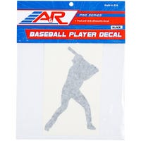 A&R Baseball Player Decal in Black