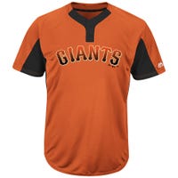 Majestic MAIY83 MLB Premier Youth Jersey - San Francisco Giants in Orange/Black Size X-Large