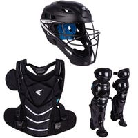 Easton Jen Schro The Very Best Fastpitch Softball Catcher's Kit in Black Size Large