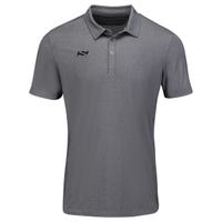 True HZRDUS Adult Short Sleeve Polo Shirt in Gray Size Medium