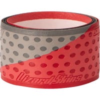 Lizard Skins Quad Color Dura Soft Polymer Bat Wrap in Red/Gray Black Size 1.8mm