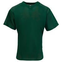 Intensity Pro Mesh One Button Adult Baseball Jersey in Dark Green Size Small