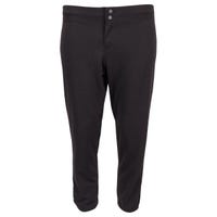 Intensity Hot Corner Premium Low Rise Women's Softball Pants in Black Size X-Small