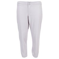Intensity Hot Corner Premium Low Rise Womens Softball Pants in Gray Size X-Large