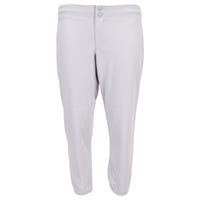 Intensity Hot Corner Premium Low Rise Women's Softball Pants in Gray Size X-Small