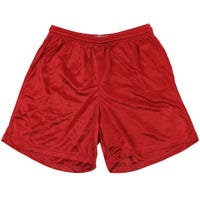 Alleson 580P Adult Nylon Mesh Shorts in Red Size 3X-Large