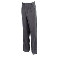 Adams Pleated Expandable Waist Umpire Pants in Heather Gray Size