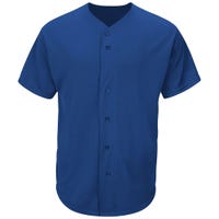Majestic 684Y Cool Base Pro Style Youth Baseball Jersey in Blue Size X-Large