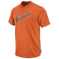 Majestic Cooperstown Cool Base 2-Button Youth Replica Jersey - San Francisco Giants 1982 in Orange Size Medium
