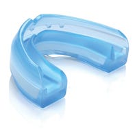 Shock Doctor Ultra Braces Mouth Guard in Transparent Blue