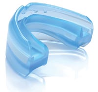 Shock Doctor Ultra Double Braces Mouth Guard in Transparent Blue