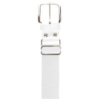 Champro Brute Adjustable Leather Baseball Belt - 2017 Model in White Size OSFM
