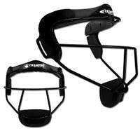 CHAMPRO Youth Softball Fielder's Mask in Black