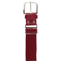 Champro Brute Adjustable Youth Leather Baseball Belt - 2017 Model in Cardinal Red Size Youth OSFM