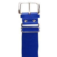 Champro Brute Adjustable Youth Leather Baseball Belt - 2017 Model in Blue Size Youth OSFM