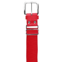 Champro Brute Adjustable Youth Leather Baseball Belt - 2017 Model in Red Size Youth OSFM