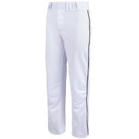 Champro Triple Crown Open Bottom Piped Youth Pants in White/Black Size X-Small