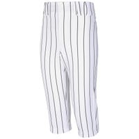 Champro Triple Crown Knicker Pinstripe Youth Baseball Pants in White/Black Size X-Small