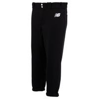 new balance prospect 2.0 girl's fastpitch softball pants in black size x-small