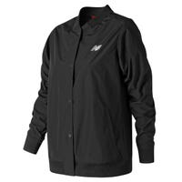New Balance Women's Coaches Jacket in Black Size Small