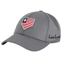 Black Clover X Rawlings Plate Pride Hat in Gray Size Small/Medium