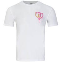 Baseball Lifestyle 101 Frozen Ropes Ice Cream Adult Short Sleeve T-Shirt in White Size