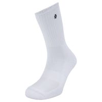 StringKing Athletic Crew Socks in White