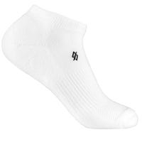 StringKing Athletic Low Cut Socks in White Size Large