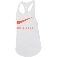 Nike Dri-FIT Legend Women's Softball Tank Top in White Size X-Small