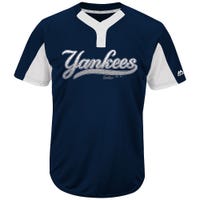 Majestic MAI383 MLB Premier Adult Jersey - New York Yankees in Blue Size Small