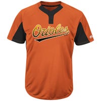Majestic MAI383 MLB Premier Adult Jersey - Baltimore Orioles in Orange/Black Size Medium