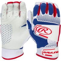 Rawlings Workhorse Pro Women's Batting Gloves - 2022 Model in Red/White Blue Size