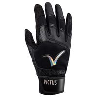 Victus Debut 2.0 Mens Baseball Batting Gloves in Black Size Large