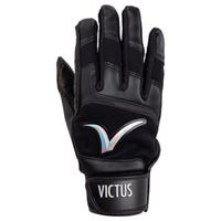 Victus Debut 2.0 Boys Baseball Batting Gloves in Black Size Large