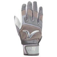 Victus Debut 2.0 Boys Baseball Batting Gloves in Gray Size Small