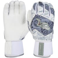 Victus Nox Full Wrap Men's Batting Gloves - 2024 Model in White/Silver Size
