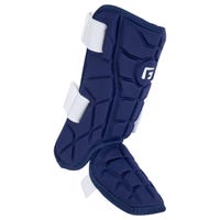 G-Form Elite Youth Baseball Leg Guard in Navy Handed Hitter