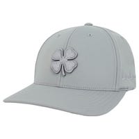 Black Clover x Rawlings Platinum Flex Fit Hat in Gray Size Small/Medium