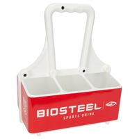 Biosteel Team Water Bottle Carrier in Red