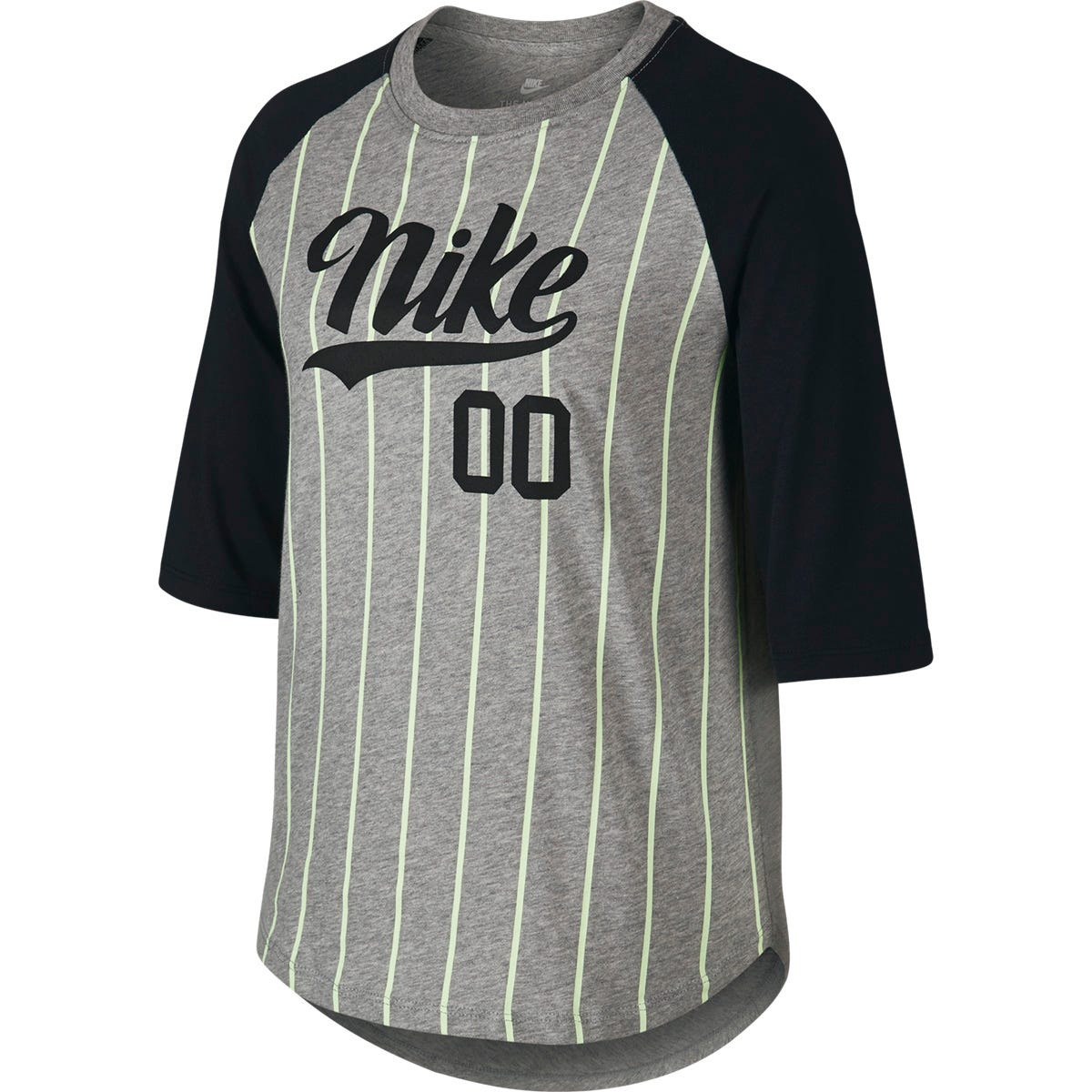 Nike Sportswear Girl's 3/4 Sleeve T-Shirt in Size Small