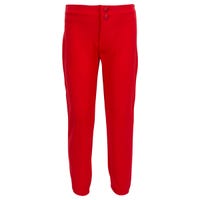 Intensity Hot Corner Premium Low Rise Girl's Softball Pants in Red Size