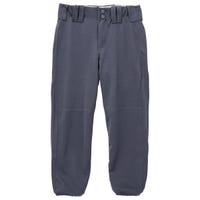 Intensity 5306W Women's Low Rise Belted Softball Pants in Gray Size