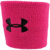 Under Armour 3 Inch Performance Wristbands in Pink