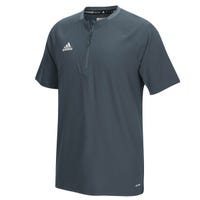 Adidas Mens Climalite Fielders Choice Cage Jacket in Gray Size Small