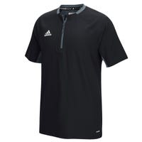 Adidas Men's Climalite Fielder's Choice Cage Jacket in Black/Onix Size X-Small