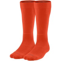 Nike Dri-FIT Performance Adult Knee Length Socks - 2 Pack in Orange Size X-Large