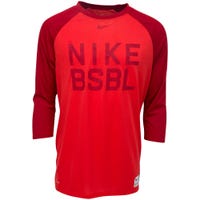 Nike Baseball Legend Mens Tee in Light Crimson/University Red Size Small