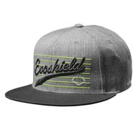 EvoShield Script Snapback Hat in Gray/Charcoal Size OSFM