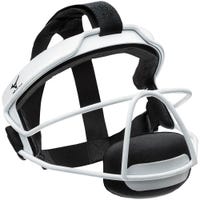 Mizuno Adult Fielder's Facemask in White